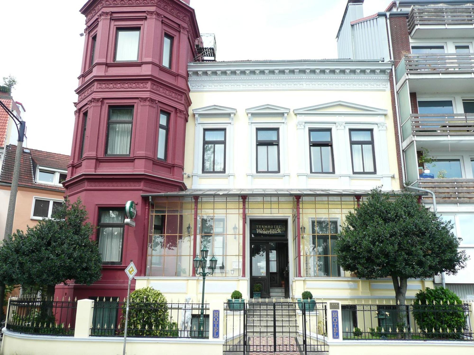 Turmhotel Weserblick BRE Екстериор снимка